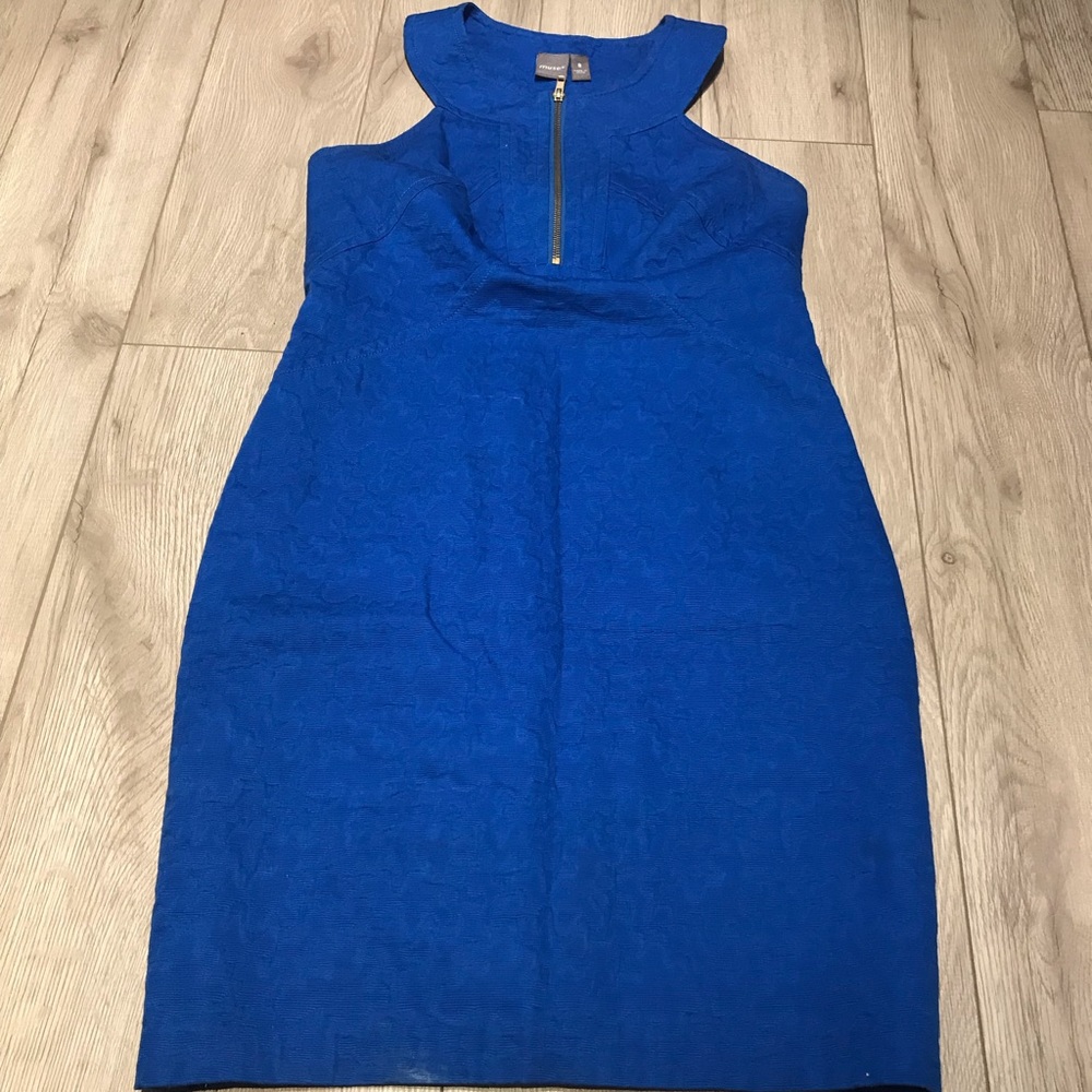 Blue Halter Dress